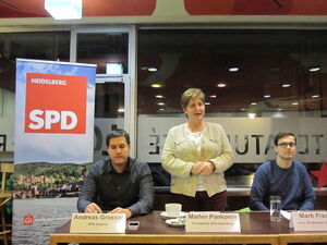 von links nach rechts: Andreas Grasser, Marlen Pankonin, Mark Fischer