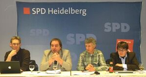 Jan Stallkamp, Peter Erni, Sebastian Klassen und Moritz Gentsch (v.l.)